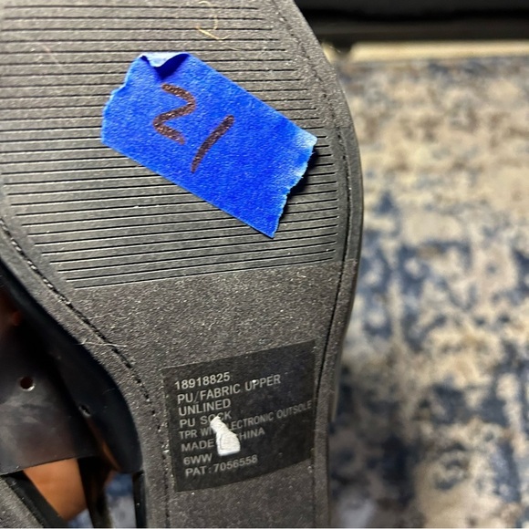 Torrid Black & Silver Jeweled Pointed Toe Slingback Flats 6 Extra Wide Width - Picture 12 of 12